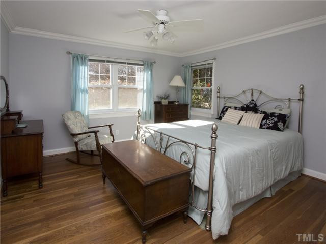 910 Lake Boone Trail Raleigh, NC 27607 - Photo 13 of 25 Lovely with a very nice walk in closet attached and spacious attached master bath... Master Bedroom