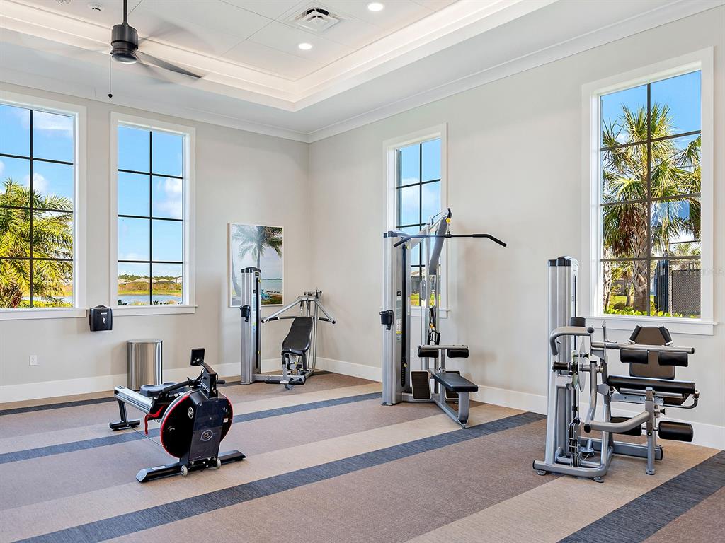7857 Redonda Loop Lakewood Ranch, FL 34202 - Photo 46 of 51 a view of a room with gym equipment