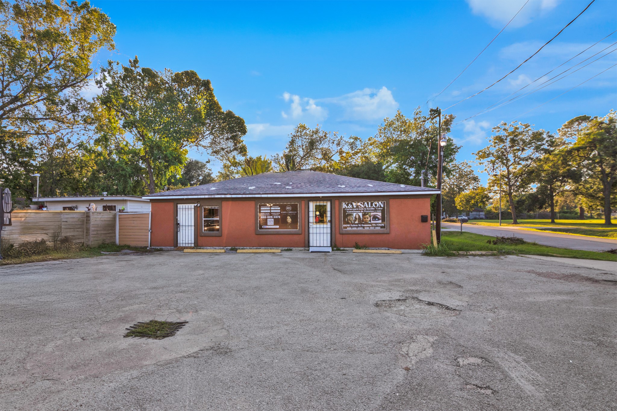 10041 Fulton Street Houston, TX 77076 - Photo 13 of 29 a view of a house with a yard
