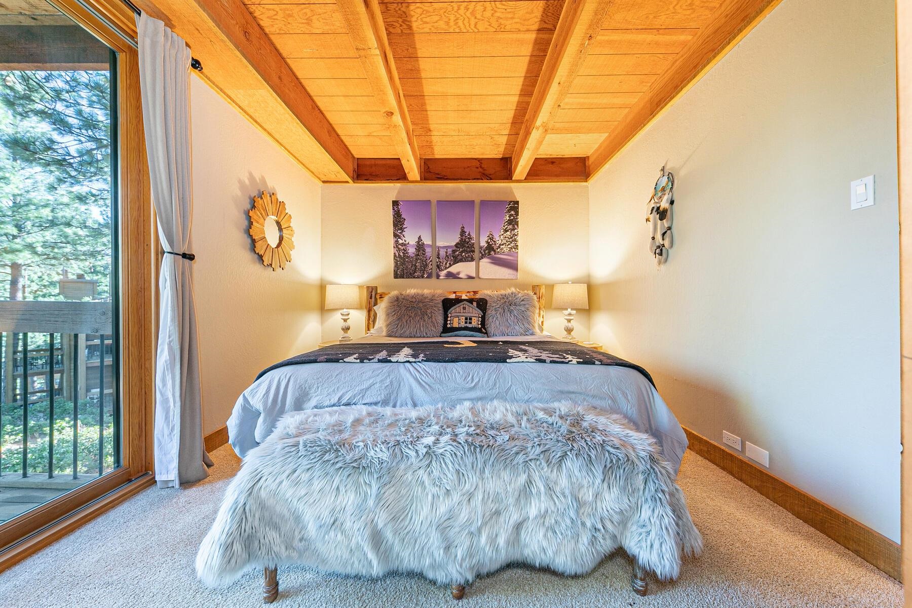 5105 Gold Bend Truckee, CA 96161 - Photo 11 of 27 a bed sitting in a room next to a window