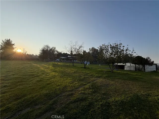 a view of a golf course with a lake