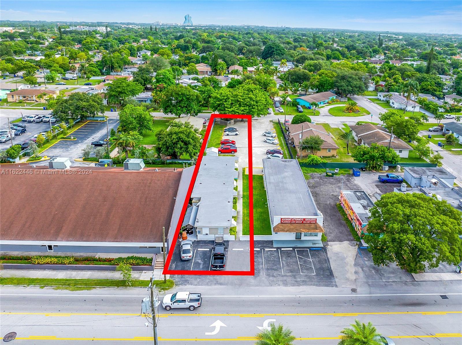 5719 Johnson Street, Unit 15 Hollywood, FL 33021 - Photo 13 of 29 a view of park with tall trees