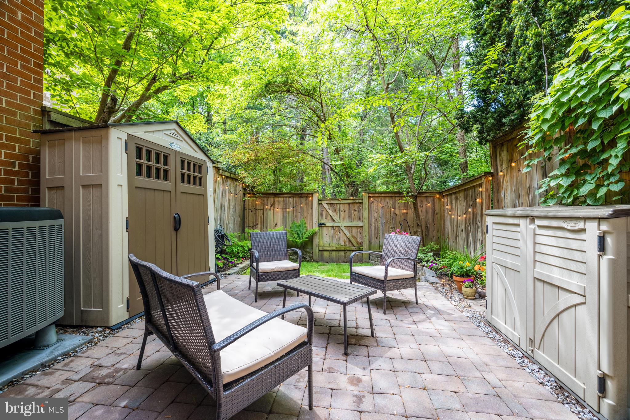 11340 Headlands Court Reston, VA 20191 - Photo 28 of 31 Private patio with shed storage