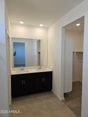 a view of a room with an empty space