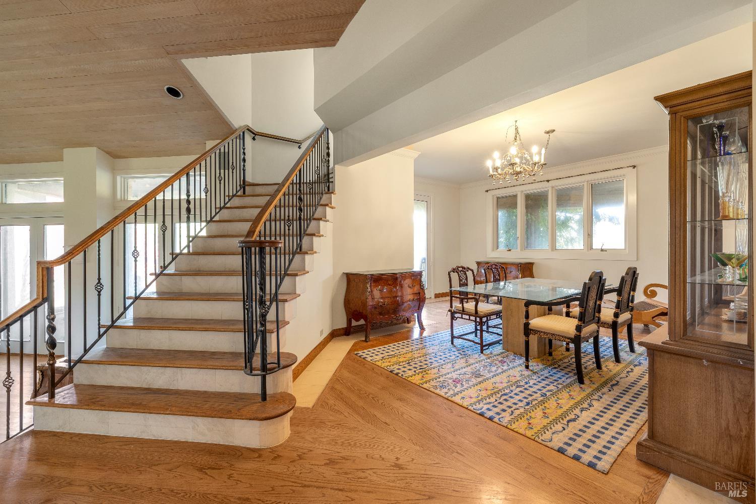 3295 Warm Springs Road Glen Ellen, CA 95442 - Photo 13 of 37 a view of a livingroom and dining room