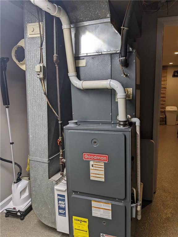 223 S Trail Butler, PA 16002 - Photo 22 of 24 a close view of water heater room