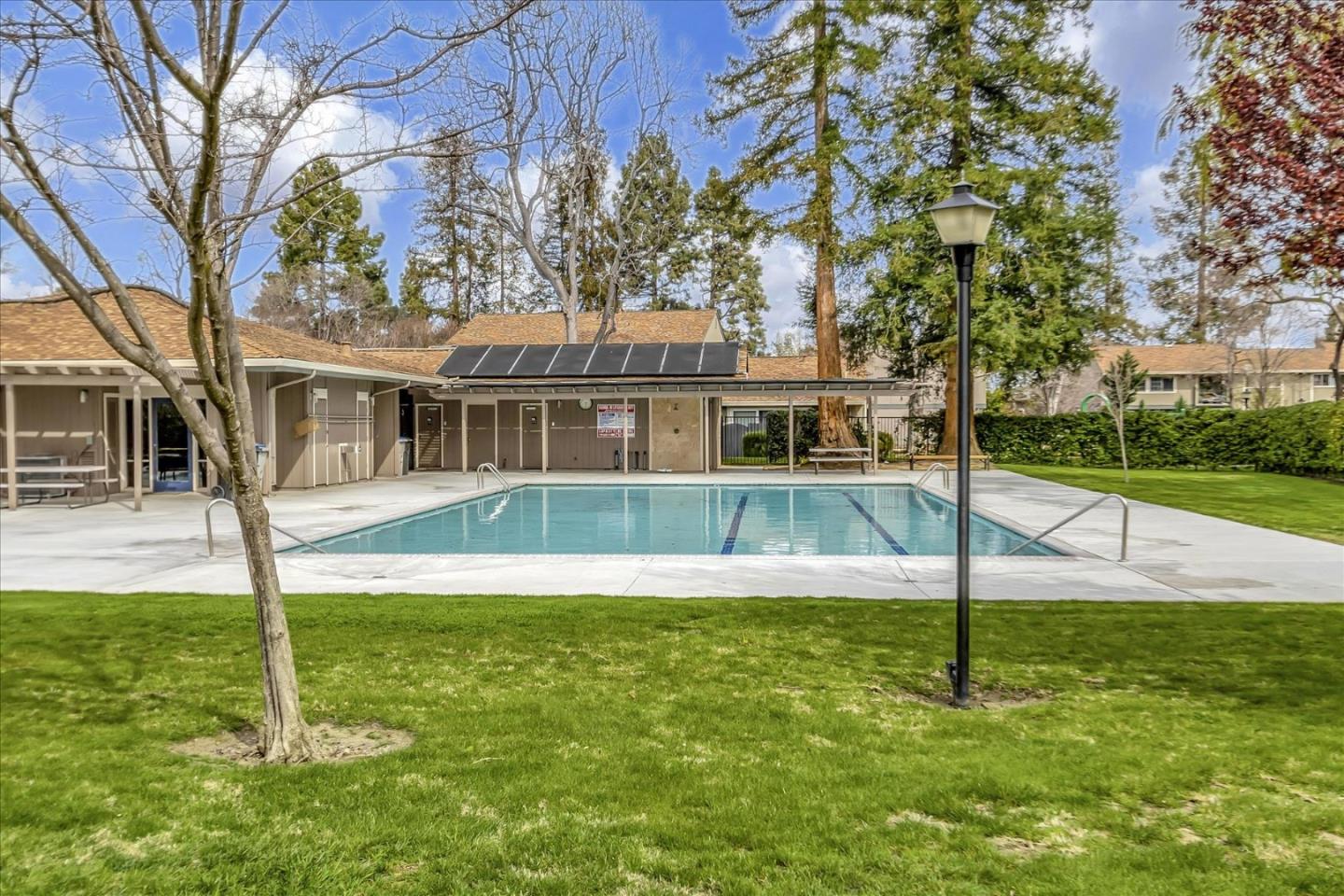 4796 Raspberry Place San Jose, CA 95129 - Photo 32 of 37 a view of a house with a swimming pool