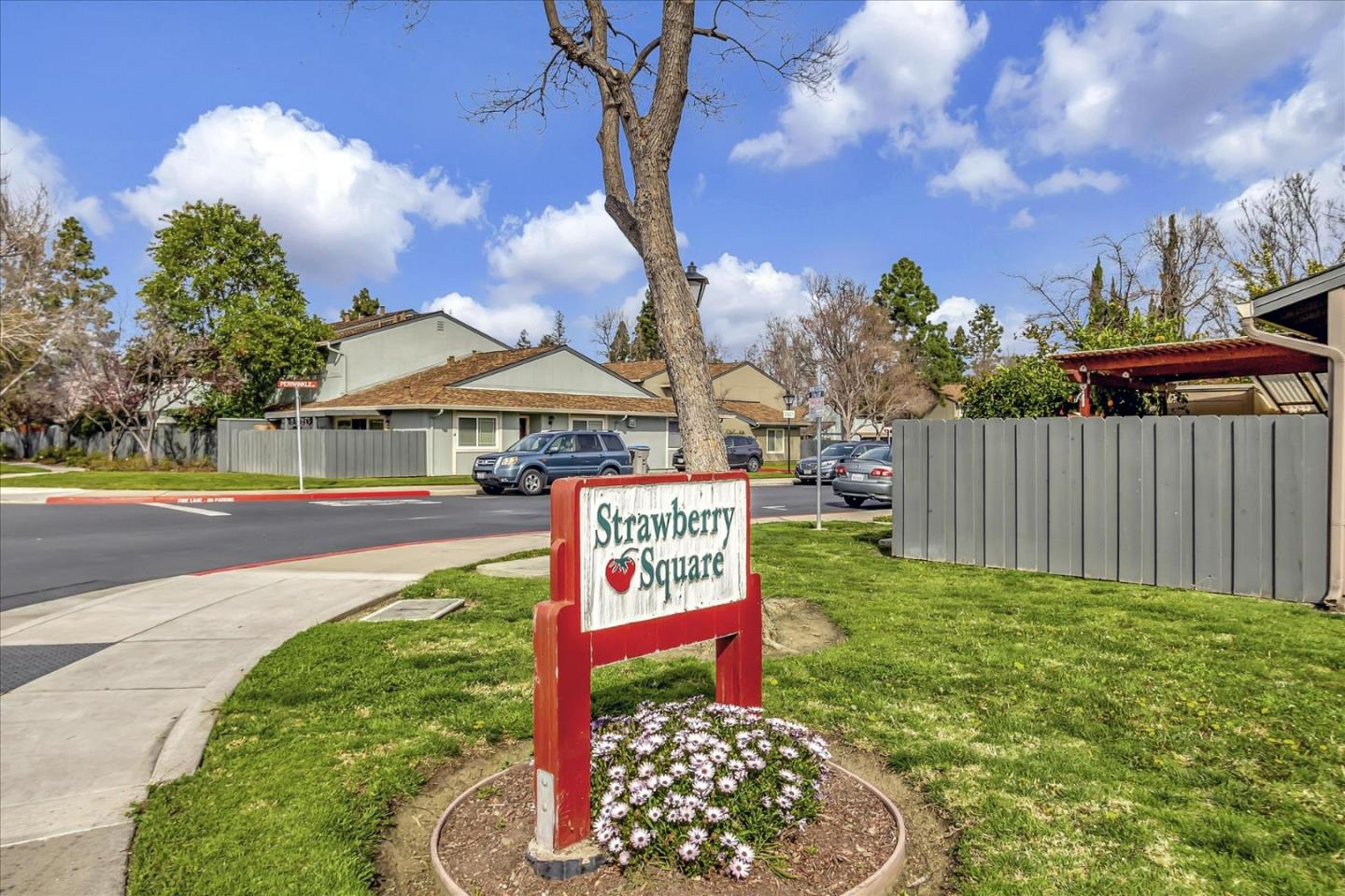 4796 Raspberry Place San Jose, CA 95129 - Photo 37 of 37 a sign on the side of the road