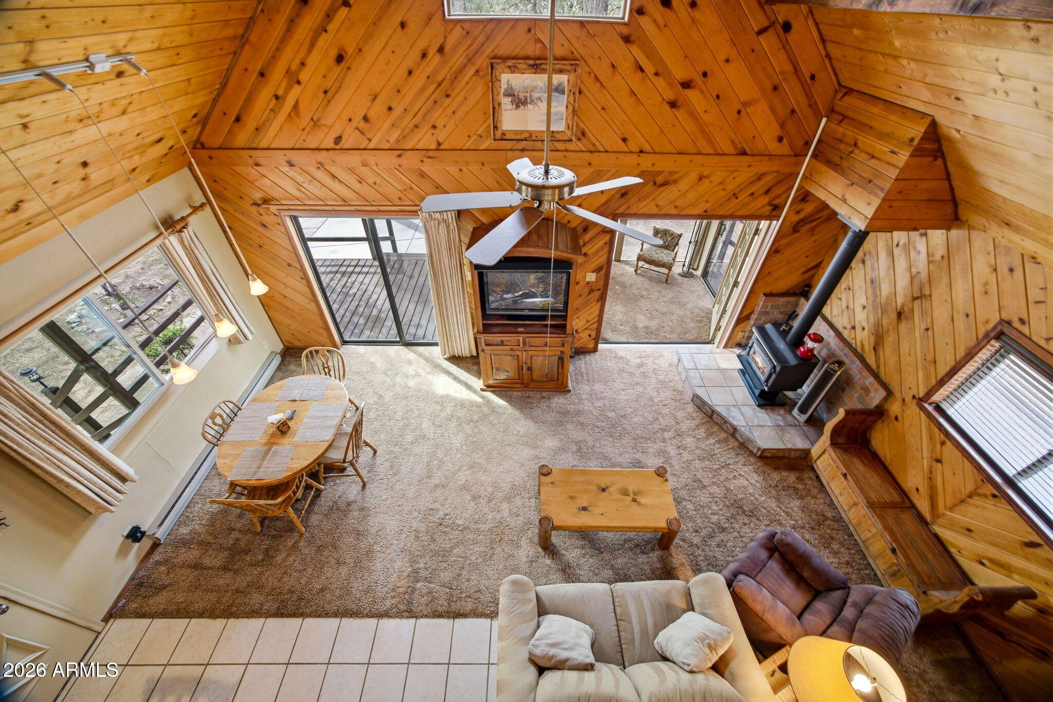 3072 Chevelon Road Overgaard, AZ 85933 - Photo 6 of 51 VIEW FROM THE SECOND LEVEL