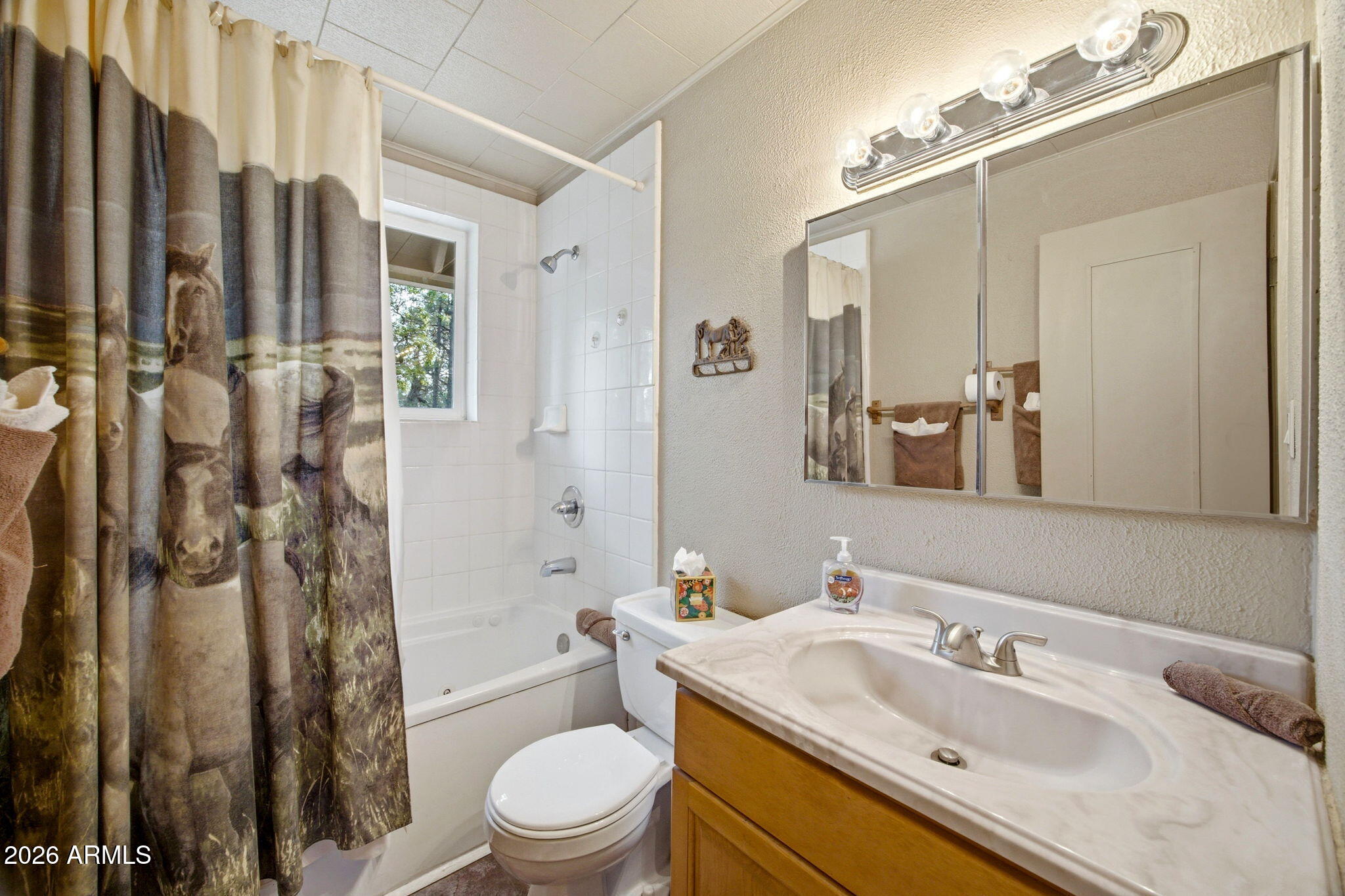 3072 Chevelon Road Overgaard, AZ 85933 - Photo 14 of 51 a bathroom with a sink toilet and shower