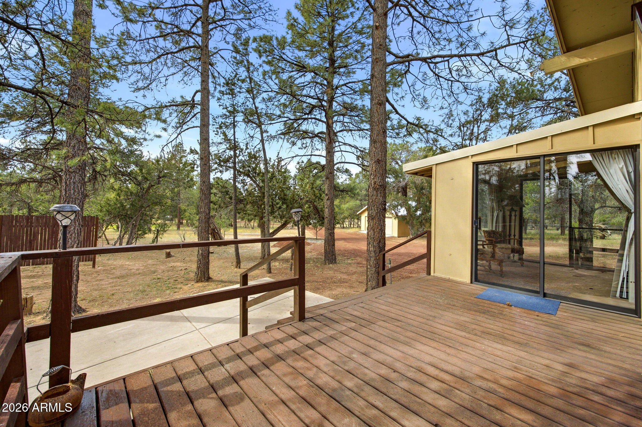 3072 Chevelon Road Overgaard, AZ 85933 - Photo 22 of 51 a view of a roof deck