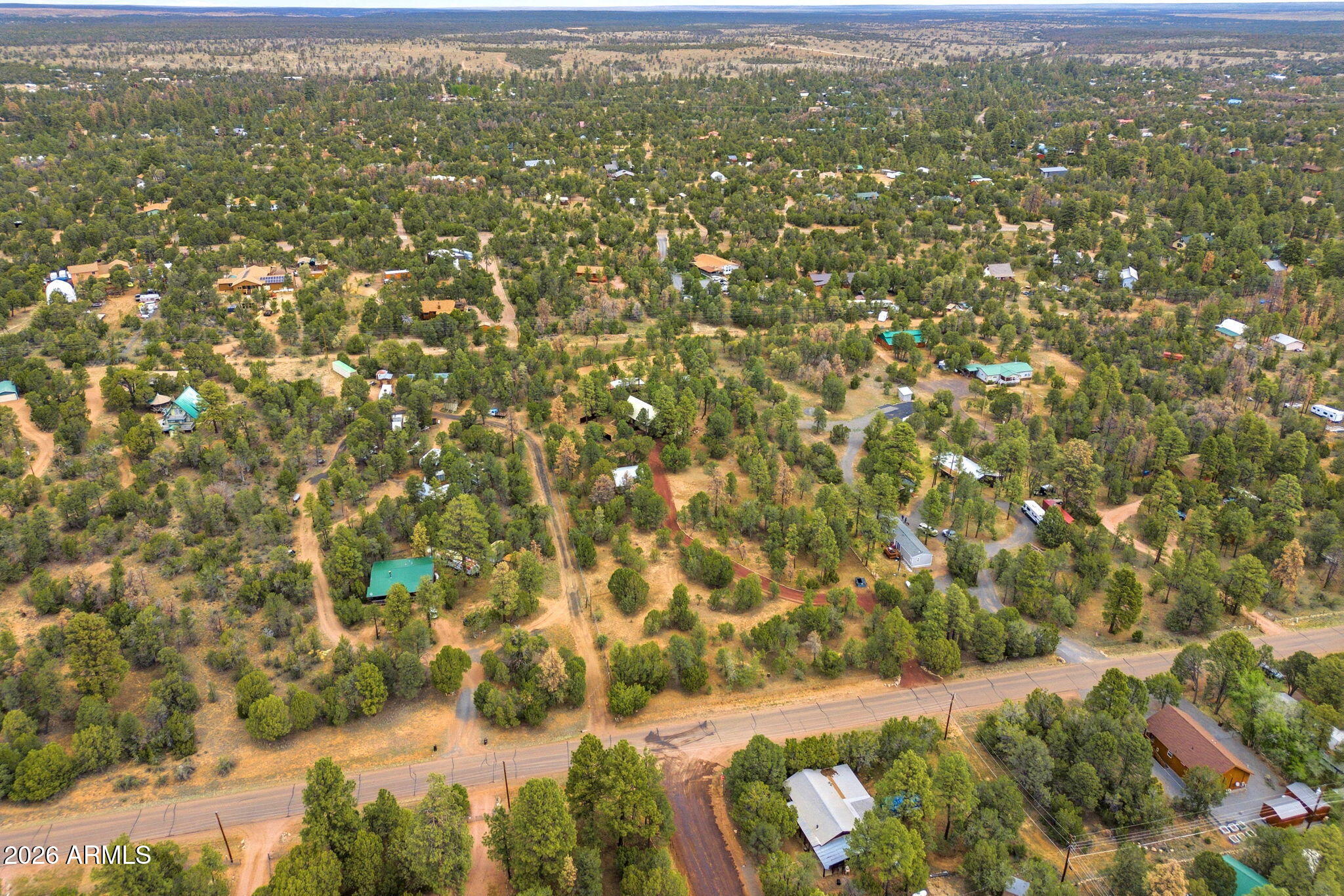 3072 Chevelon Road Overgaard, AZ 85933 - Photo 40 of 51 AERIAL VIEW