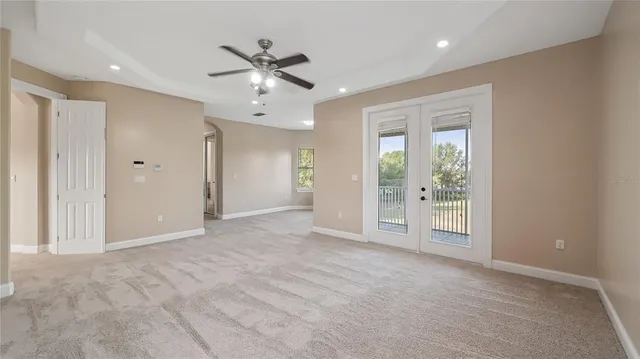 a view of workspace with window and cabinet