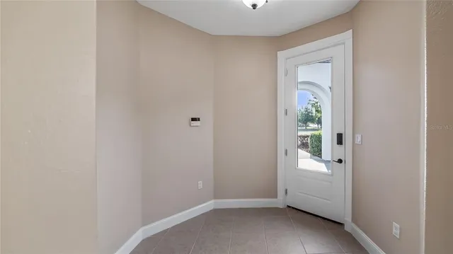 wooden floor and windows in an empty room