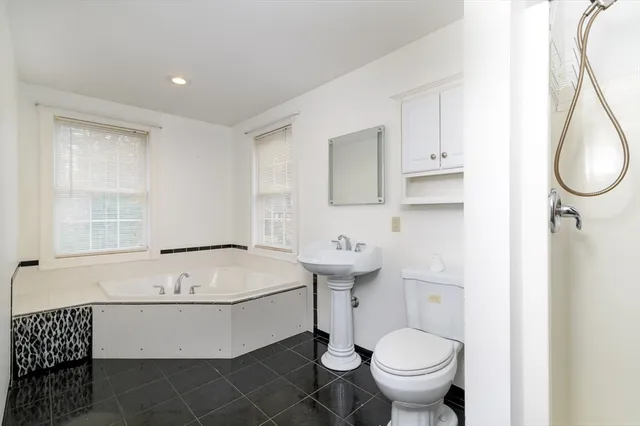 a bathroom with a sink and a toilet