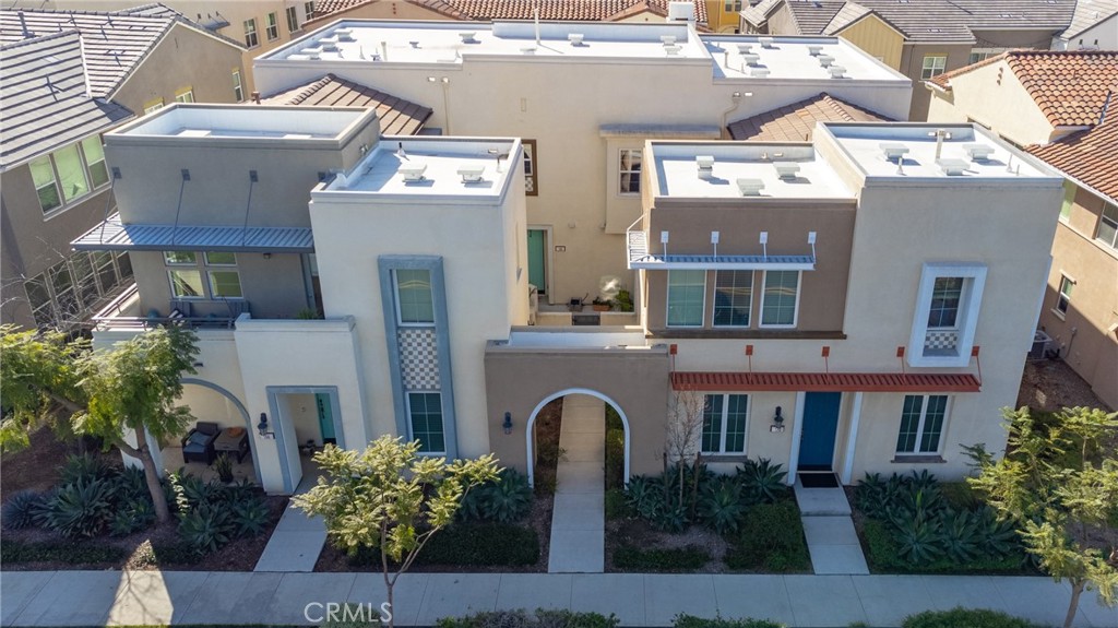 a front view of a multi story residential apartment building