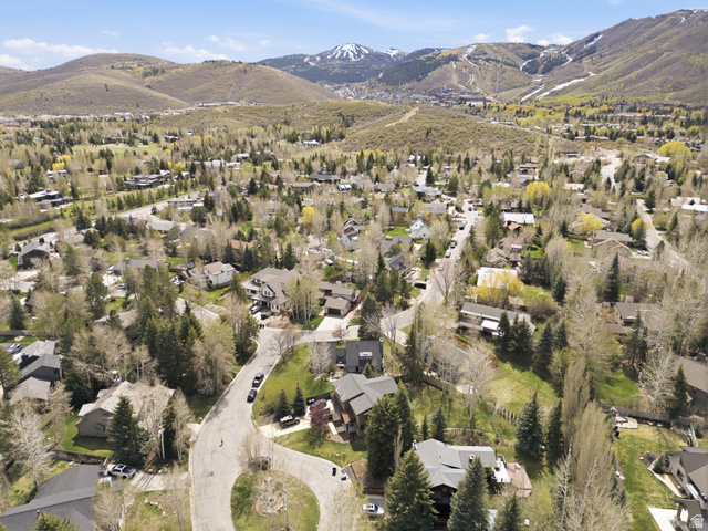 2635 Little Kate Road, Unit 21 Park City, UT 84060 - Photo 9 of 39 Aerial overview of property's location with mountains and nearby suburban area