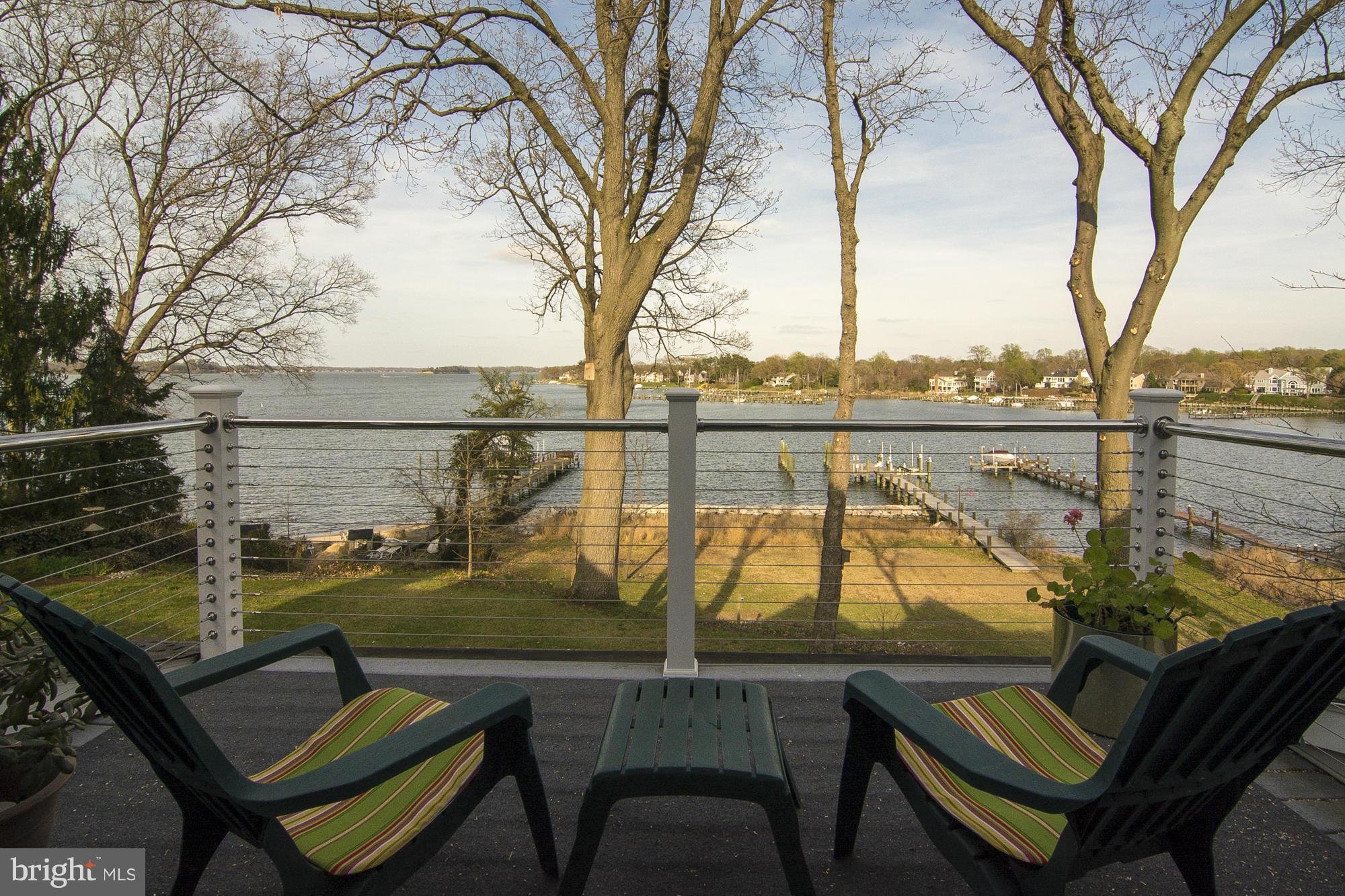 521 Broadwater Road Arnold, MD 21012 - Photo 24 of 30 View from deck of Master