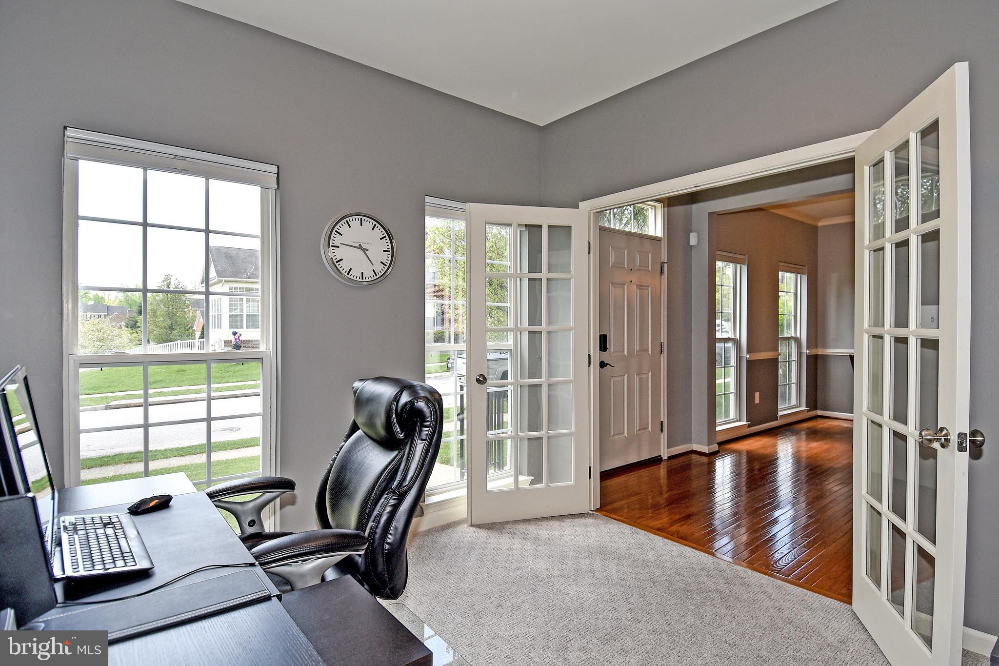 7836 Callington Way Hanover, MD 21076 - Photo 4 of 48 MAIN LEVEL ENTRANCE OFFICE AND DINING ROOM
