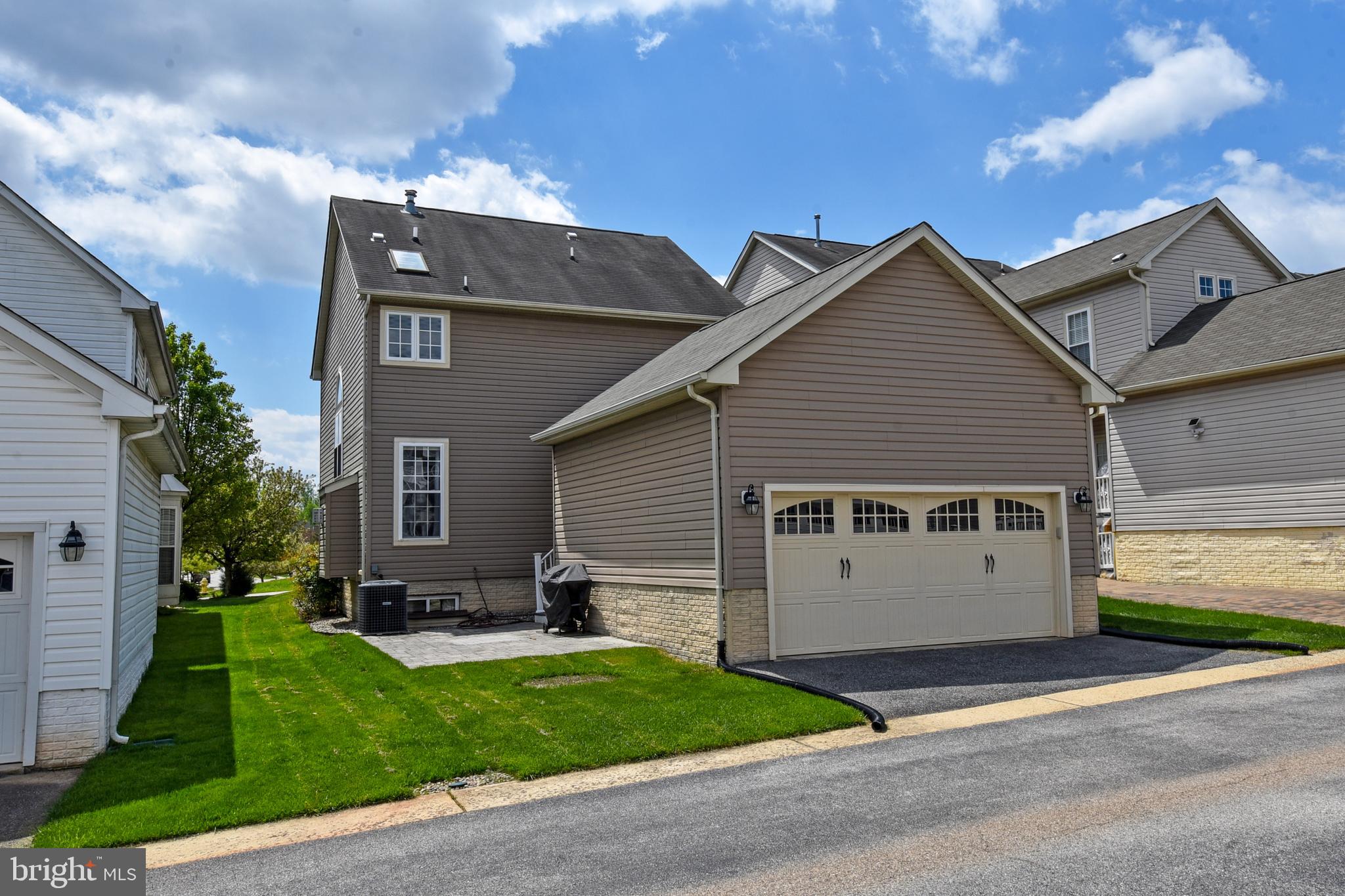 7836 Callington Way Hanover, MD 21076 - Photo 45 of 48 EXTERIOR REAR DRIVEWAY AND 2 CAR GARAGE