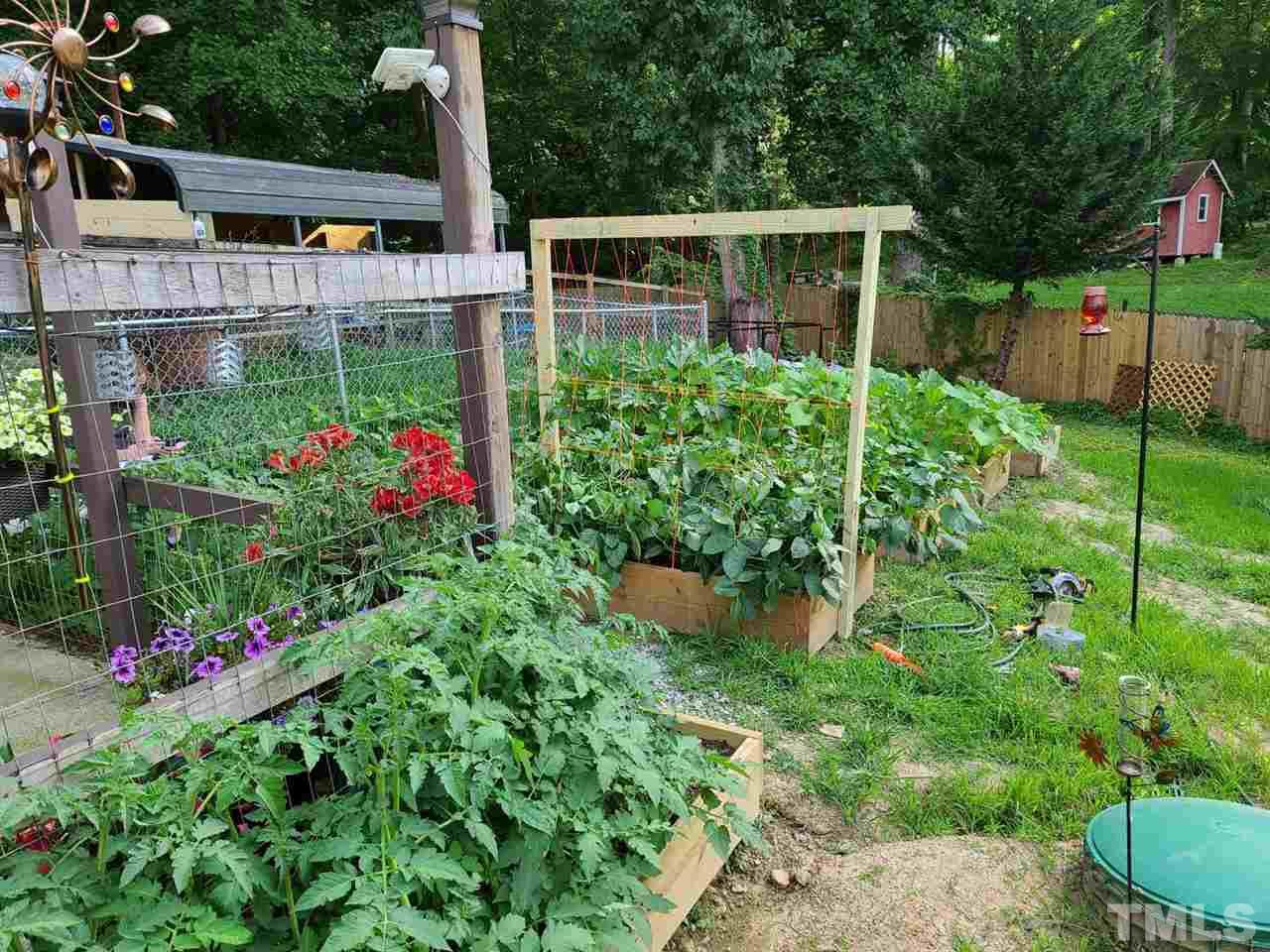 7010 Sorrell Lane Raleigh, NC 27603 - Photo 22 of 29 Raised Garden Beds in Season