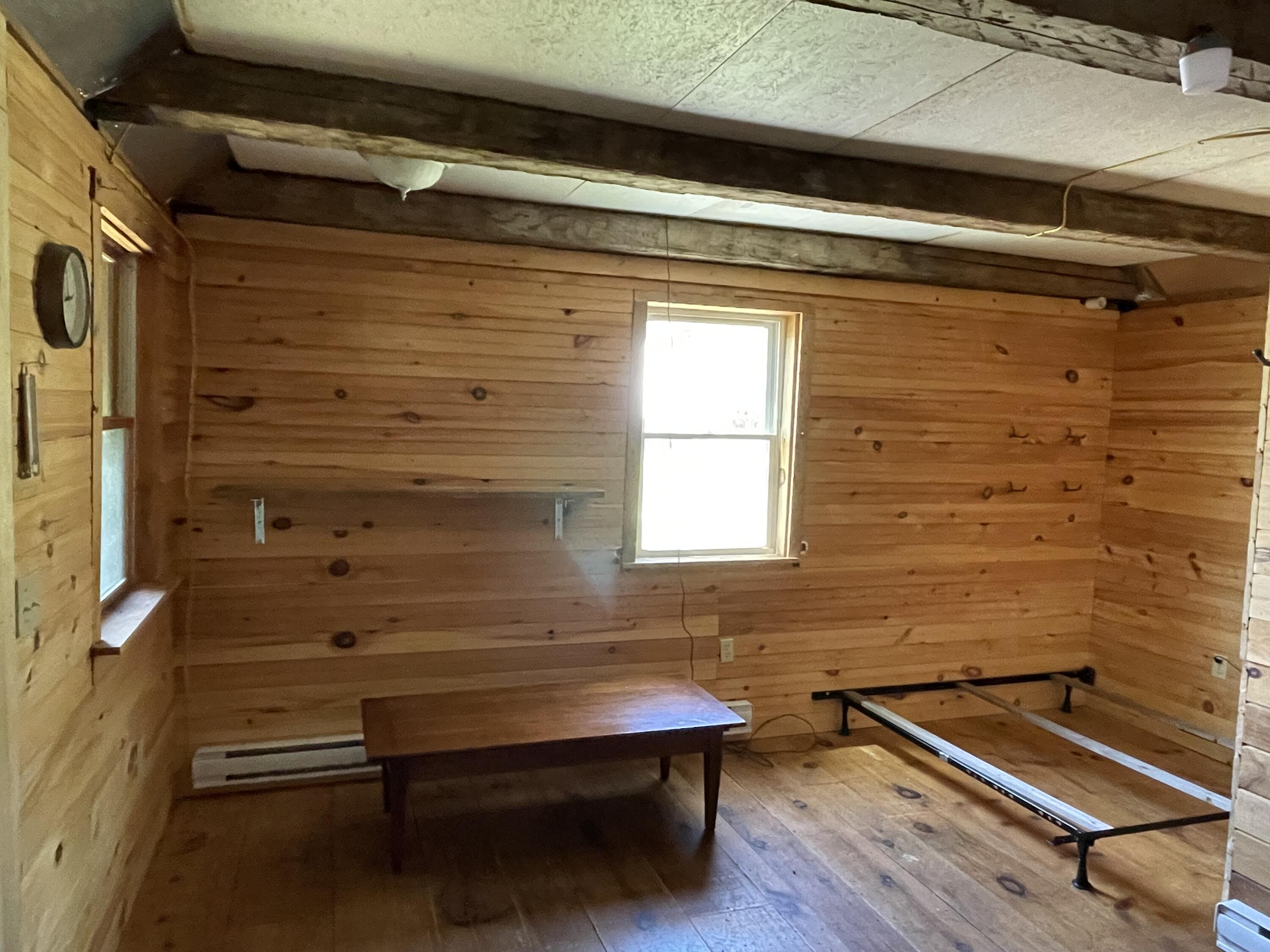 43 Baker Road Burlington, ME 04417 - Photo 7 of 12 Hattabaugh Cabin Pic inside