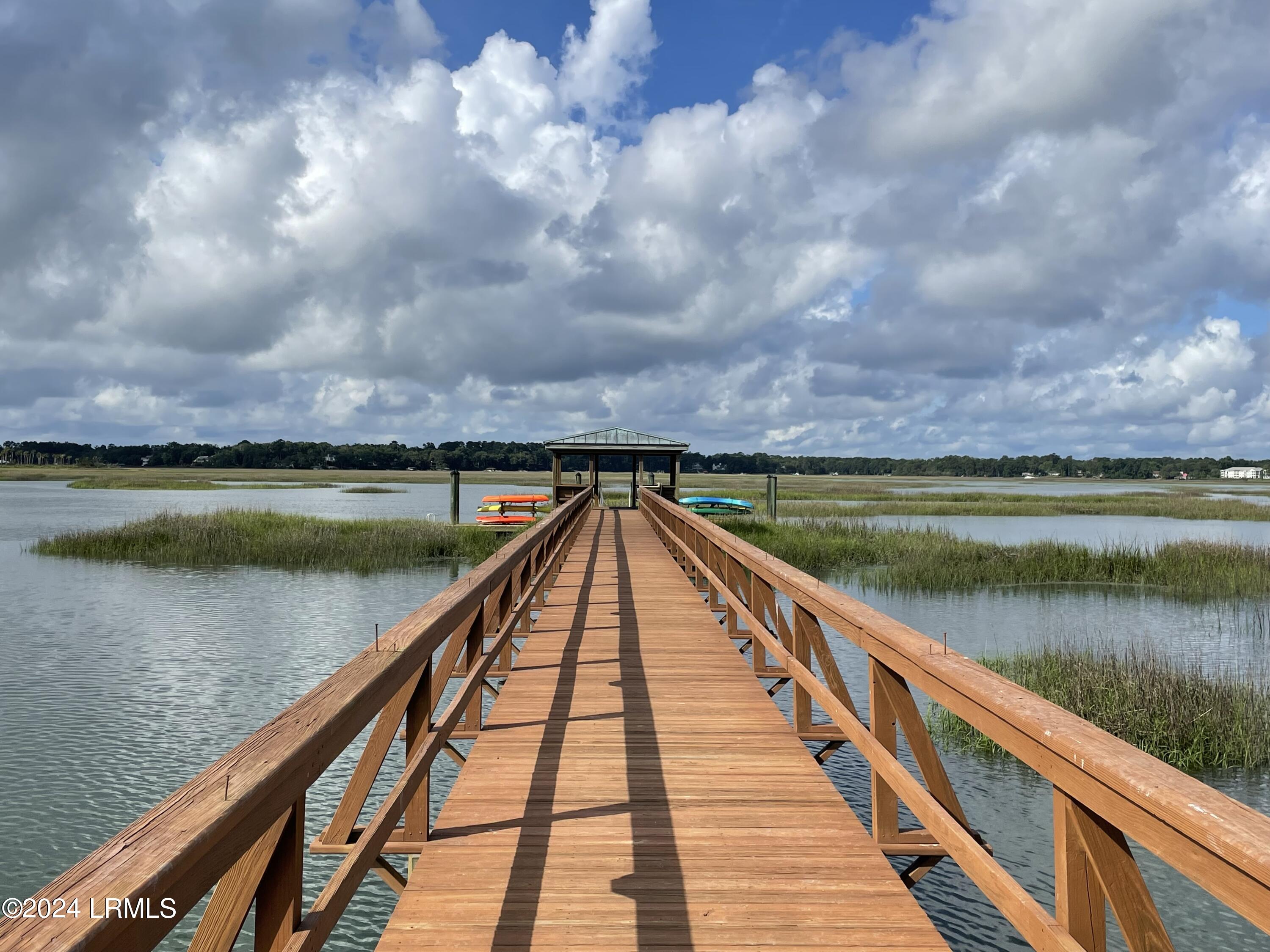 214 De La Gaye Point Beaufort, SC 29902 - Photo 7 of 11 Dock and Kayaks