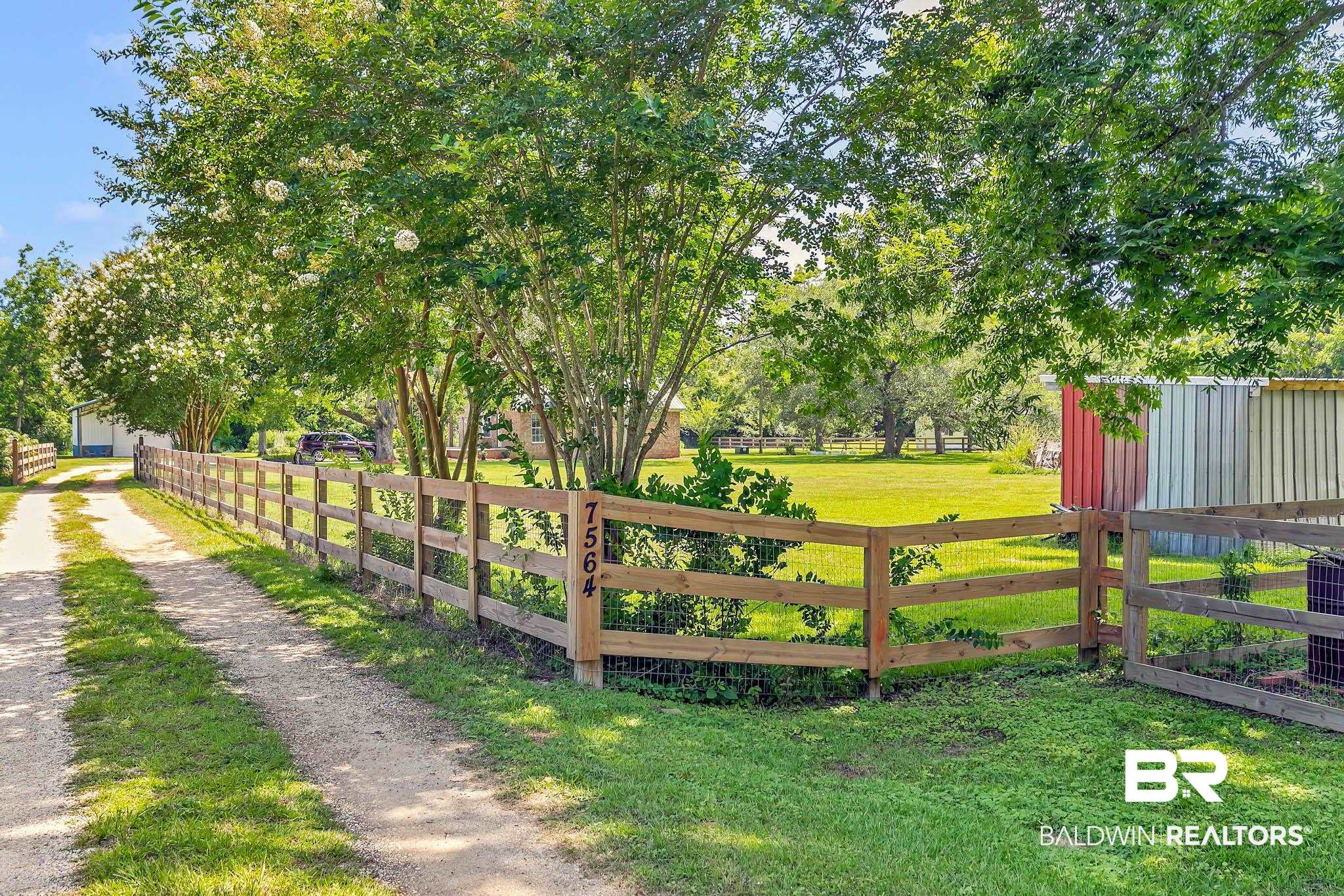 7564 Rabbit Run Road Fairhope, AL 36532 - Photo 54 of 88 View of beginning of property beginning at the gate