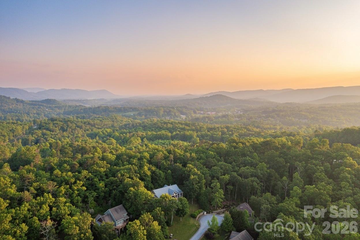 6 Grouse Terrace Fairview, NC 28730 - Photo 43 of 46 a view of a town with mountains in the background