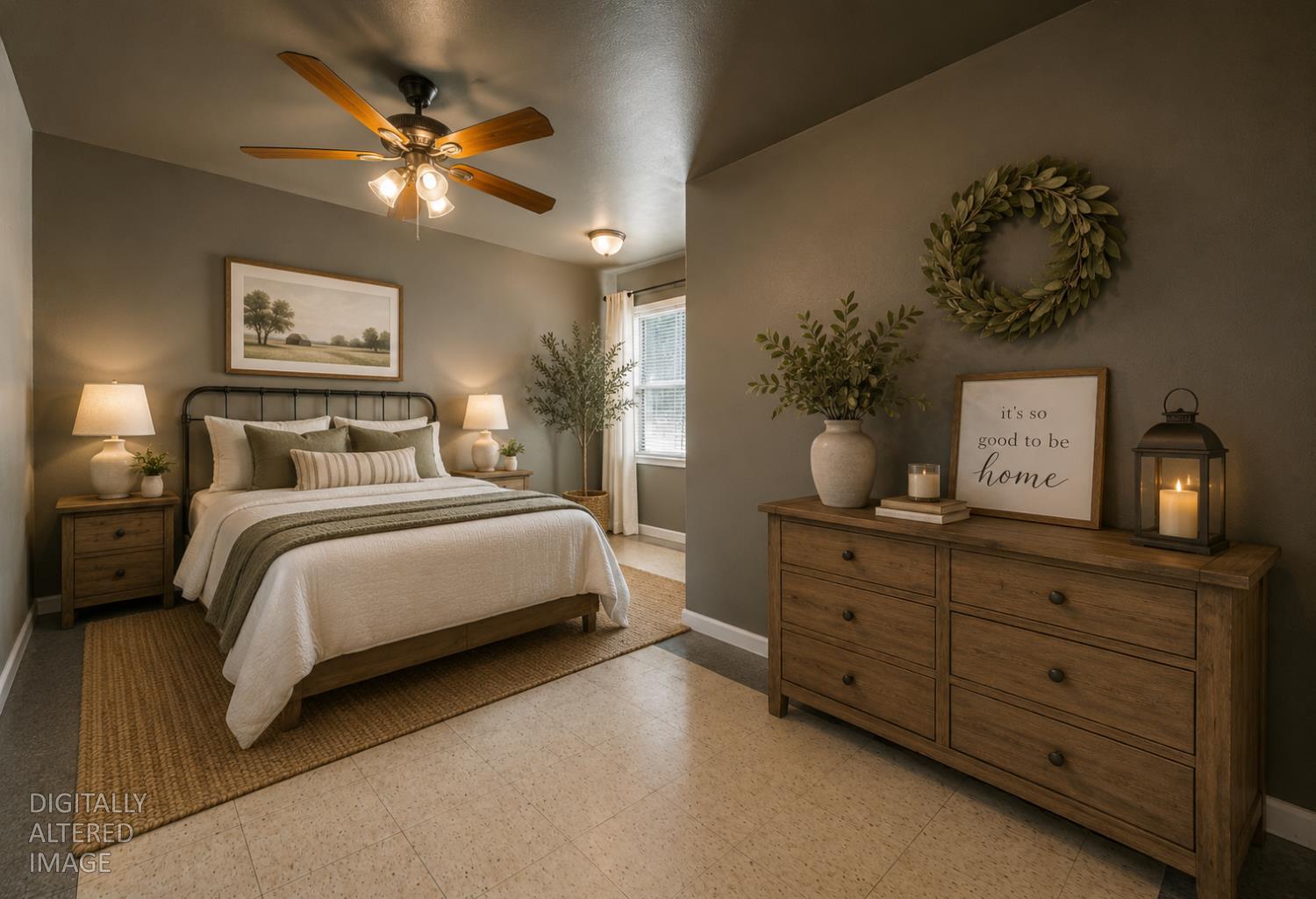 30 A Street Modesto, CA 95357 - Photo 15 of 29 Digitally staged bedroom 1