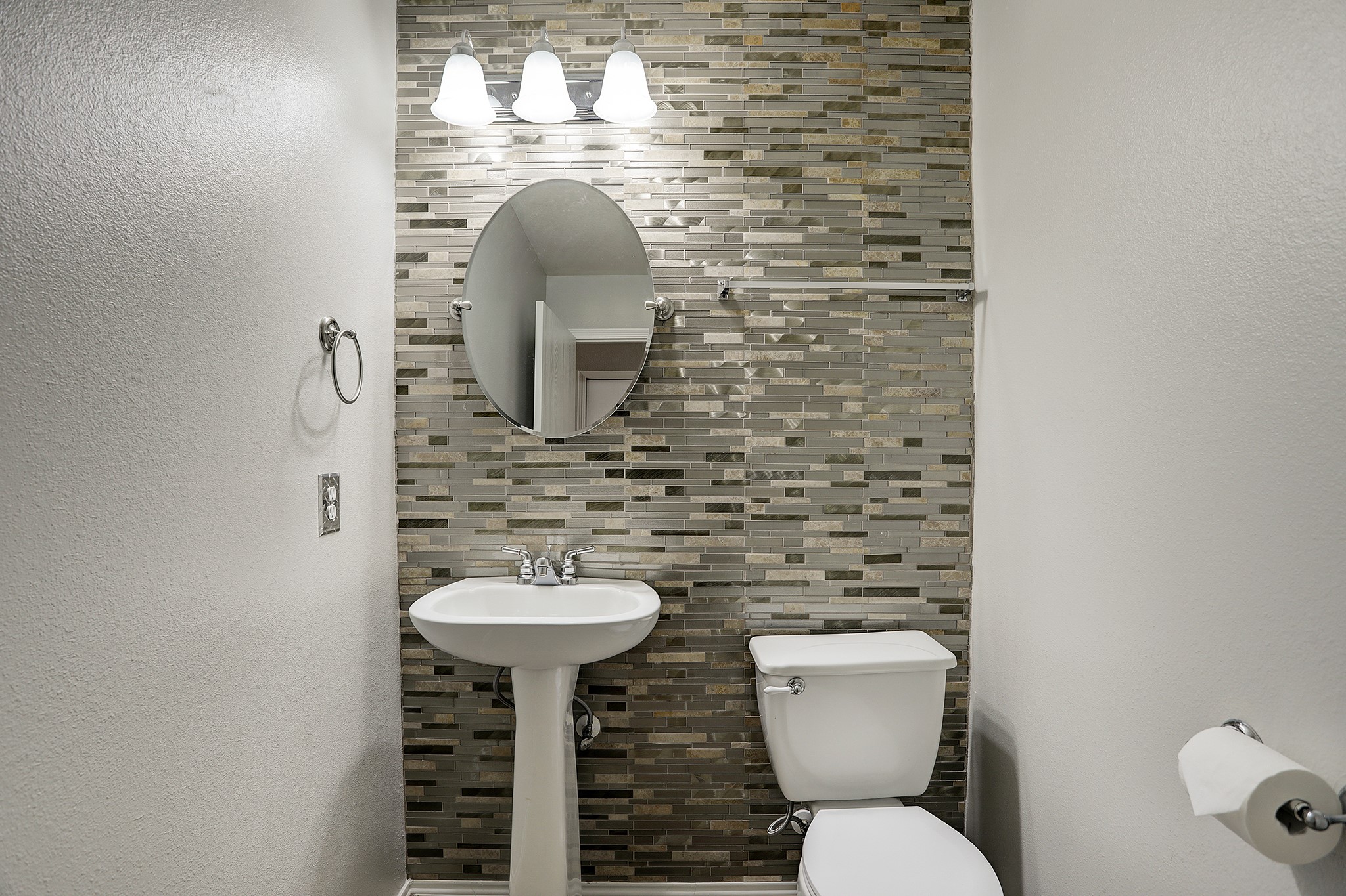 223 Sunset Colony Drive Rosharon, TX 77583 - Photo 30 of 45 On the main floor find a beautiful half bath.