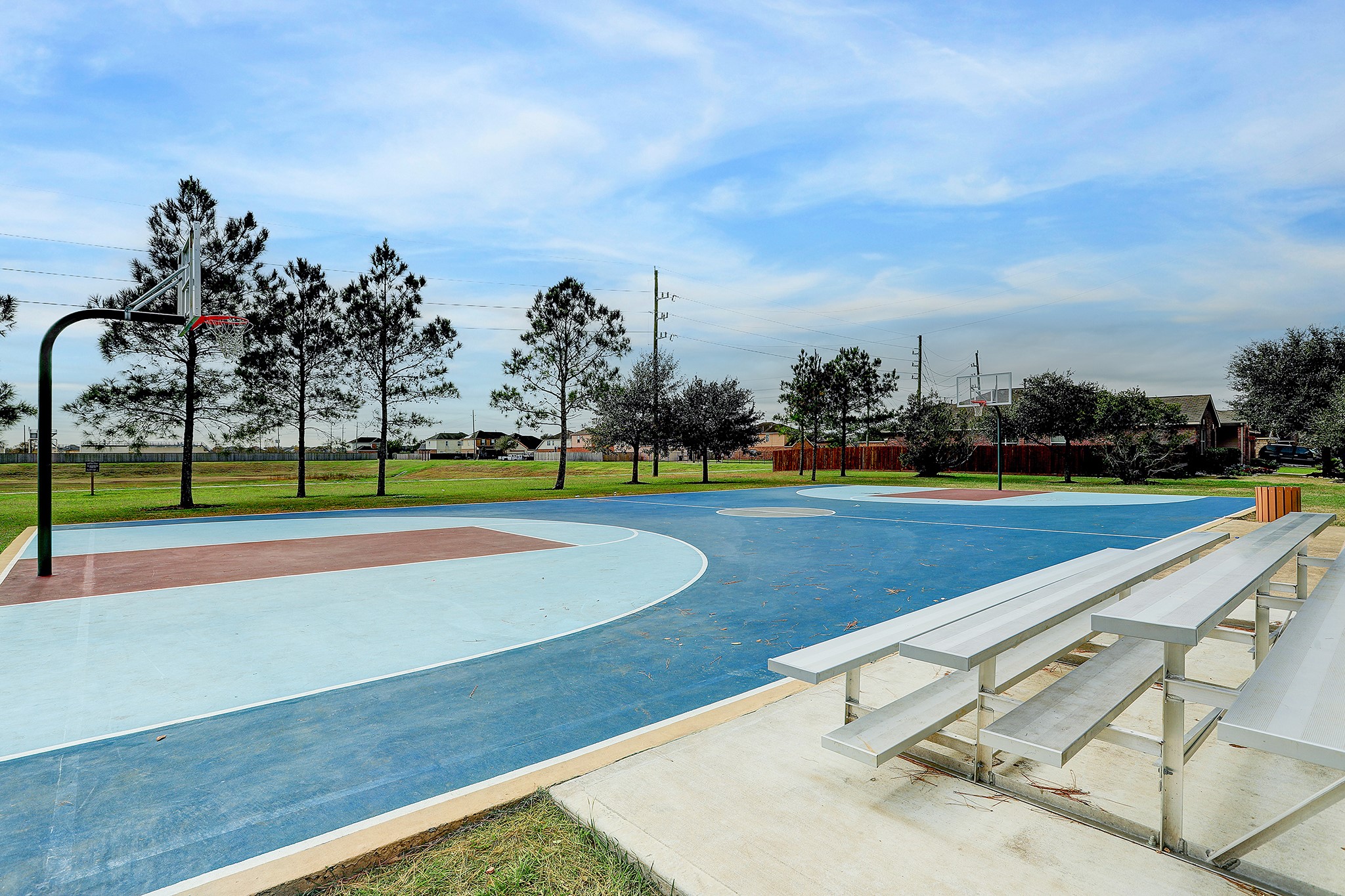 223 Sunset Colony Drive Rosharon, TX 77583 - Photo 43 of 45 Find a full sized outdoor basketball court too.
