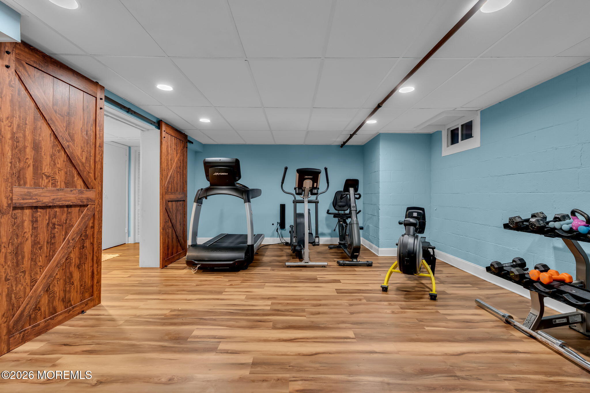 2 Tulip Tree Lane Rumson, NJ 07760 - Photo 43 of 55 a view of a room with gym equipment