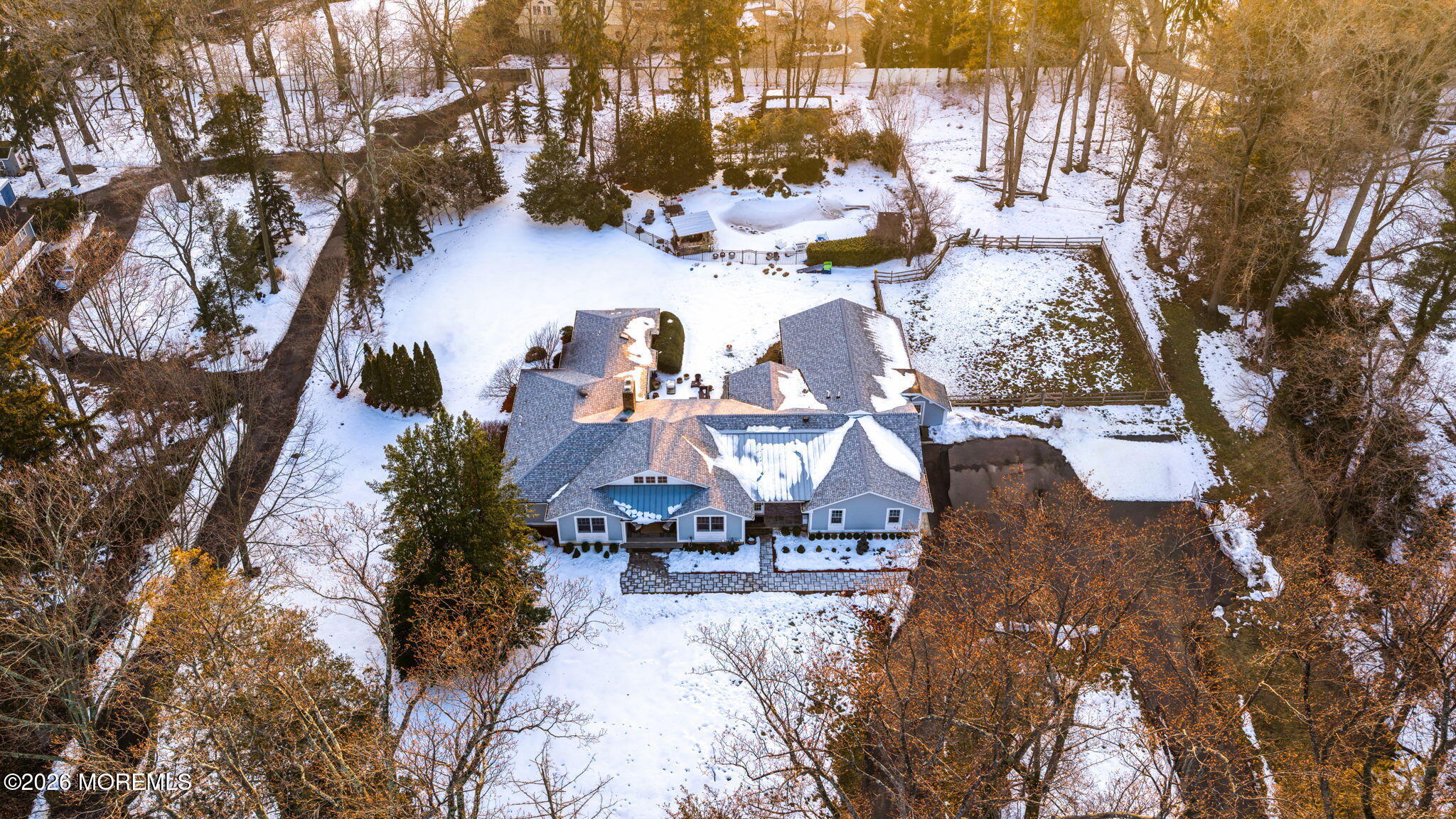 2 Tulip Tree Lane Rumson, NJ 07760 - Photo 49 of 55 a view of a house with a yard and sitting area