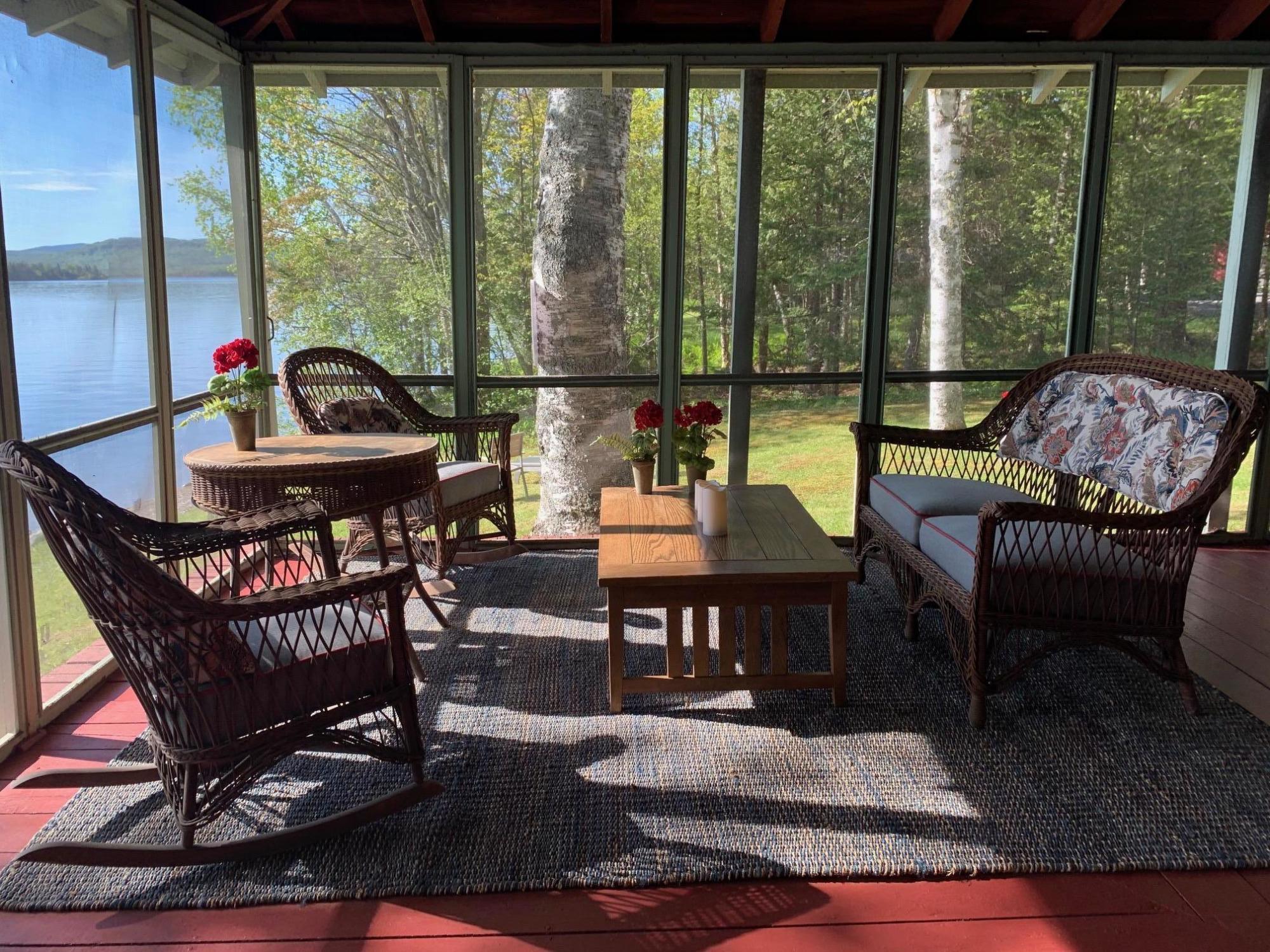 354 Rumford Road Oquossoc, ME 04964 - Photo 5 of 42 Screen Porch