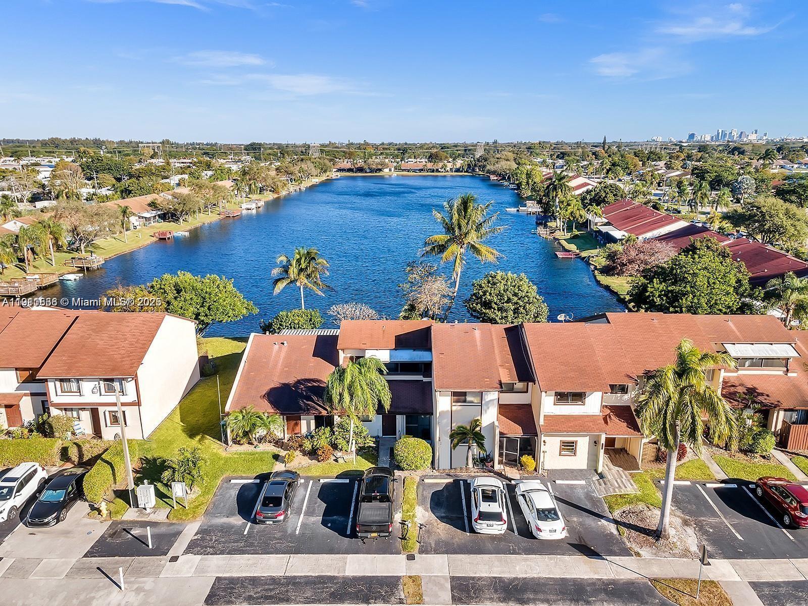 2701 Southwest 58th Manor, Unit B Dania Beach, FL 33312 - Photo 2 of 18 an aerial view of residential houses with outdoor space