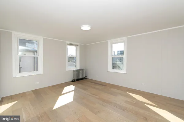 a view of livingroom with natural light