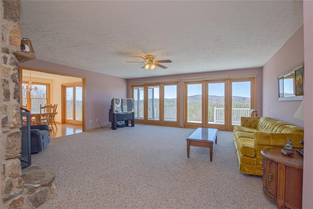 104 Bryant Road Buckfield, ME 04220 - Photo 6 of 35 Living room and dining room, also...