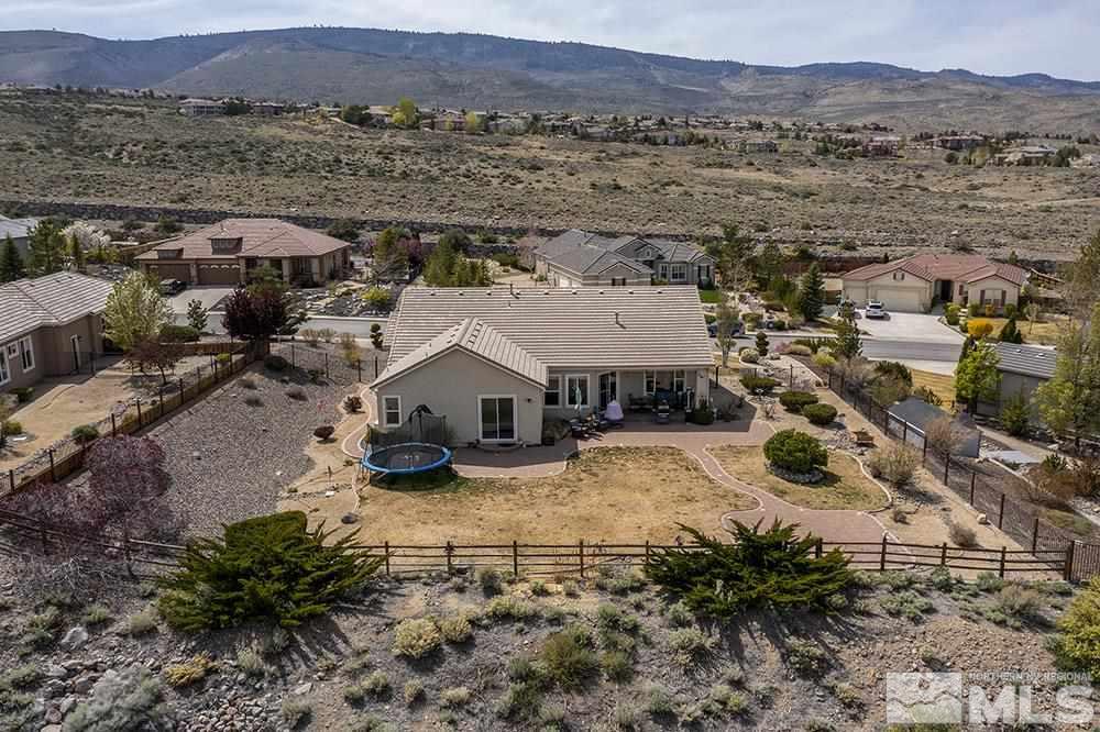 6840 Marble Canyon Road Reno, NV 89511 - Photo 32 of 39 an aerial view of a house with yard