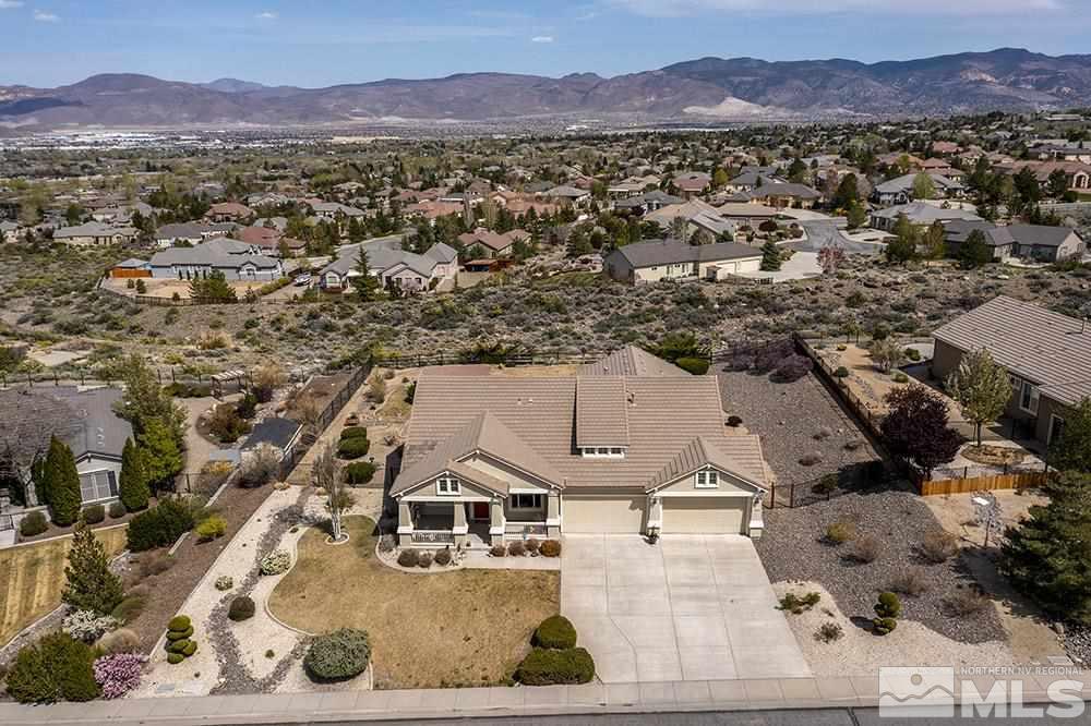 6840 Marble Canyon Road Reno, NV 89511 - Photo 36 of 39 a view of a house with a mountain
