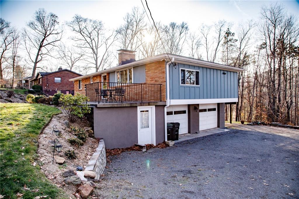 9415 Pannier Road Pittsburgh, PA 15237 - Photo 22 of 25 Oversize 2-car garage and work room under the front porch.