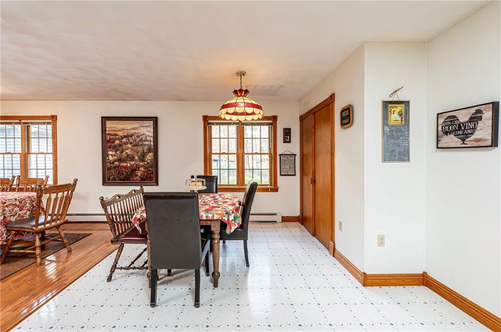 120 Youngstown Ridge Road Ligonier, PA 15658 - Photo 14 of 50 a view of a dining room with furniture and window