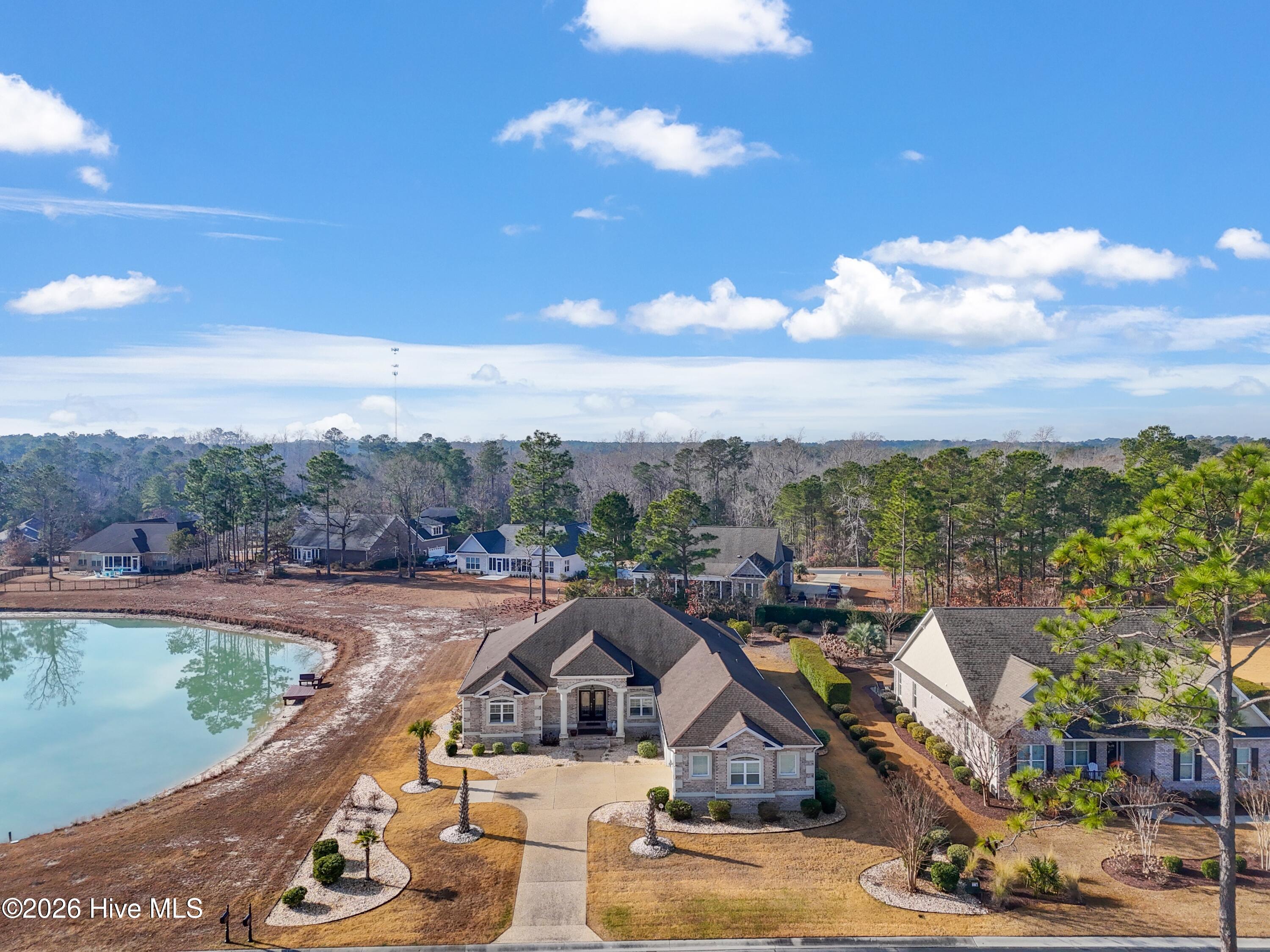 1157 Sabel Loop Southeast Bolivia, NC 28422 - Photo 61 of 75 OVERVIEW WITH POND