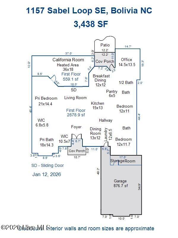 1157 Sabel Loop Southeast Bolivia, NC 28422 - Photo 8 of 75 1157 Sabel Loop SE, Bolivia 3438 SQFT