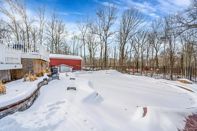 a view of outdoor space with seating area