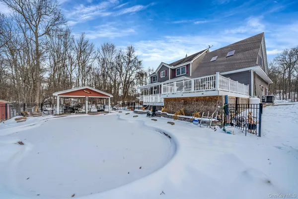 a car parked in front of a house