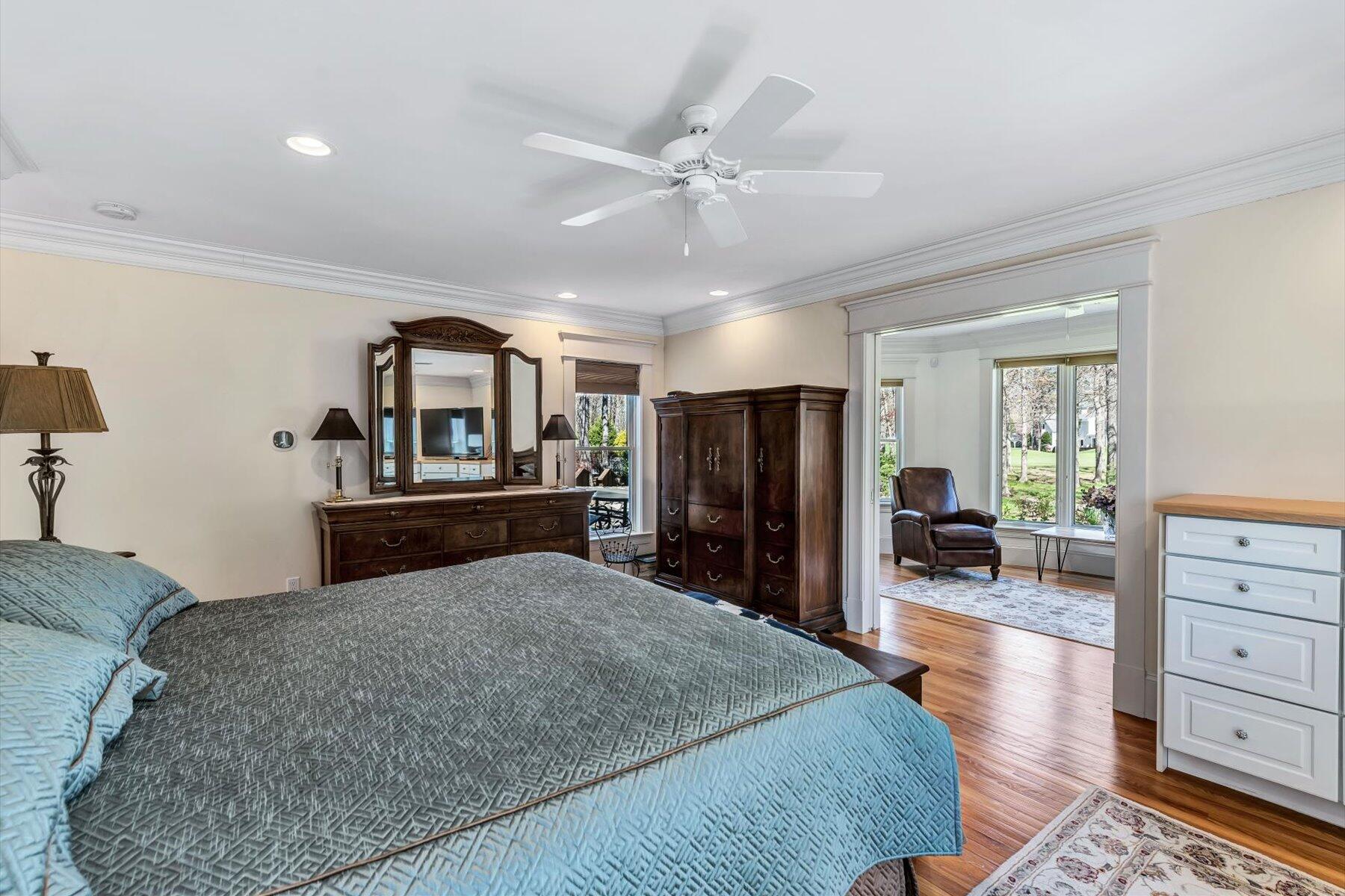 11 Reflection Drive Sandwich, MA 02563 - Photo 18 of 44 a living room with furniture and a flat screen tv