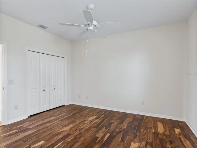 wooden floor in an empty room