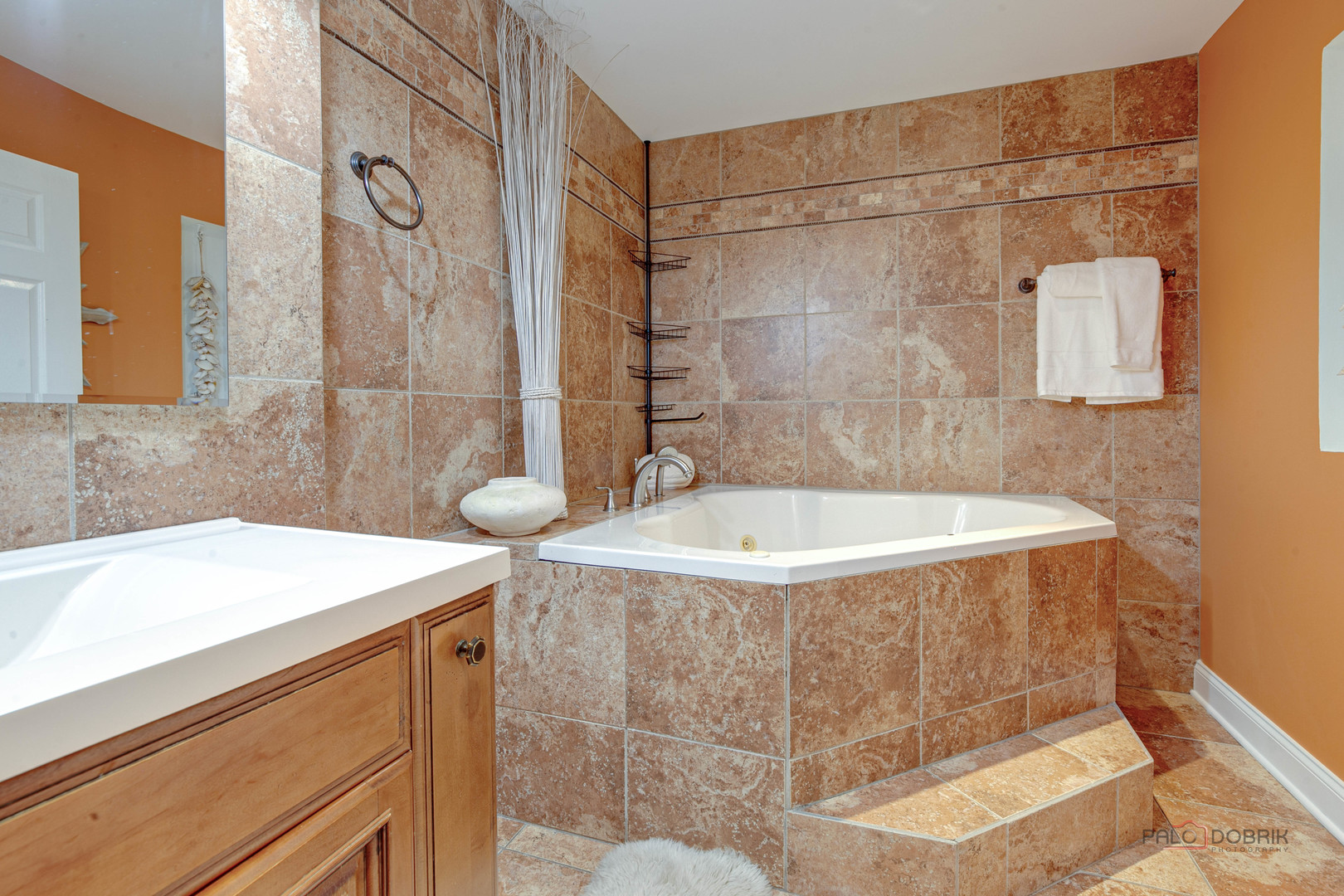 2016 Seneca Lane Mount Prospect, IL 60056 - Photo 15 of 33 a bathroom with a sink and a shower