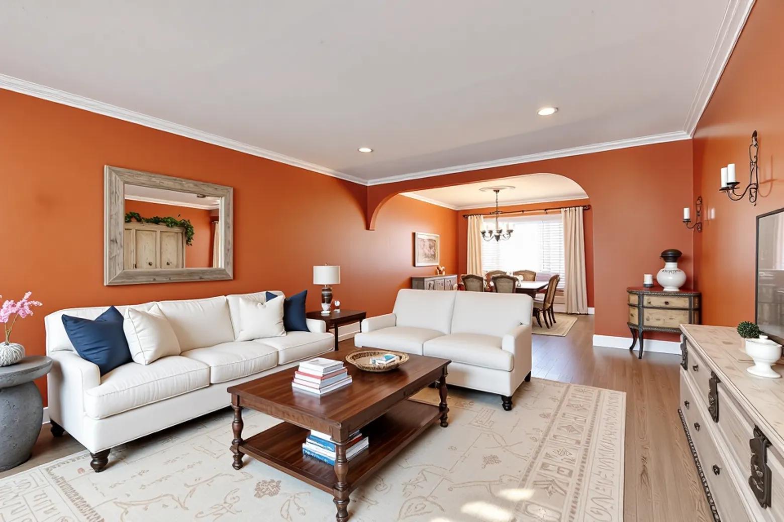 2016 Seneca Lane Mount Prospect, IL 60056 - Photo 4 of 33 a living room with furniture a rug and a lamp